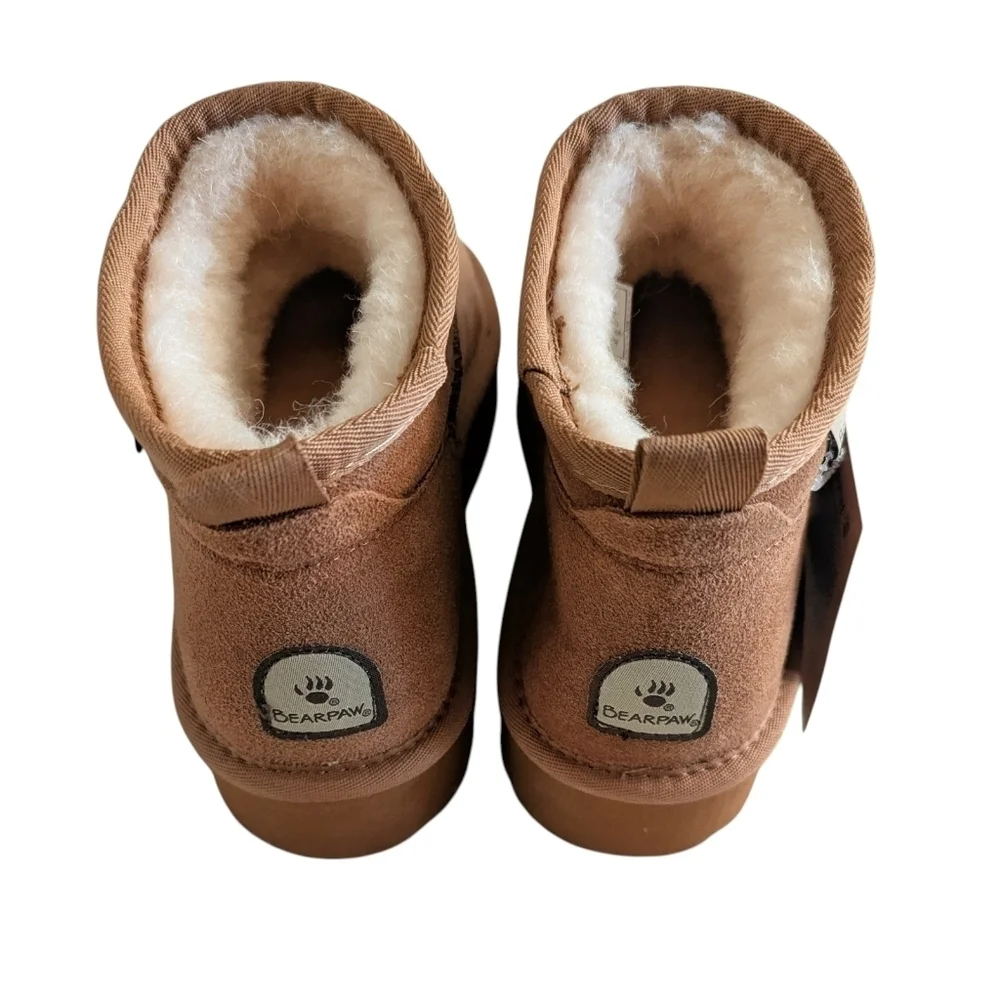 BearPaw Women's Retro Super Shorty Ankle Boots